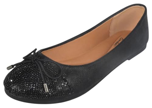 TOP Moda Bonnie-31 Ballet Flats — Black