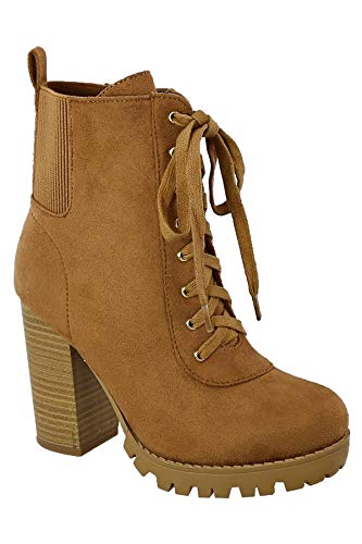 TOP Moda Boots — Tan Su