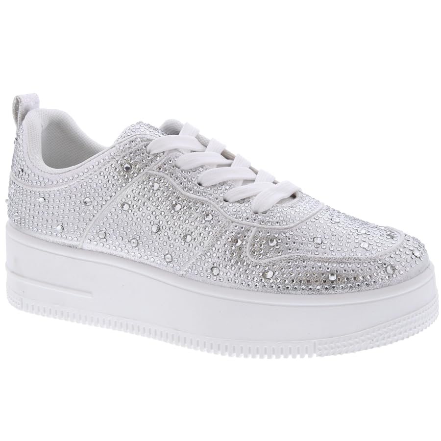 TOP Moda Boston-8 Flats — Silver