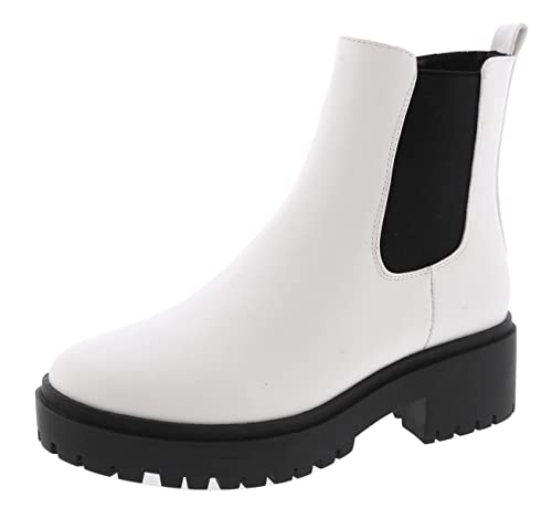 TOP Moda Chelsea Boots — White