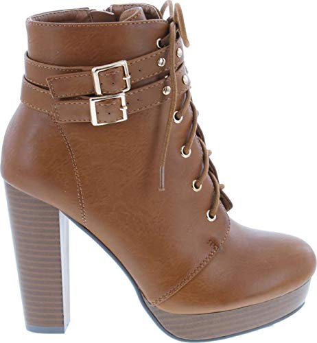 TOP Moda Cici-1 Boots — Tan