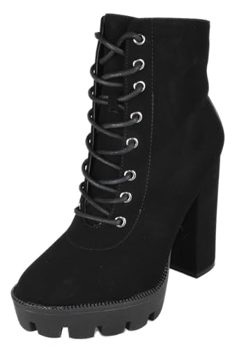 TOP Moda Dale-6 Boots — Black Nubuck