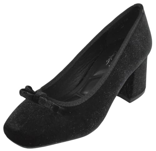 TOP Moda Elba-88 Pumps — Black Velvet