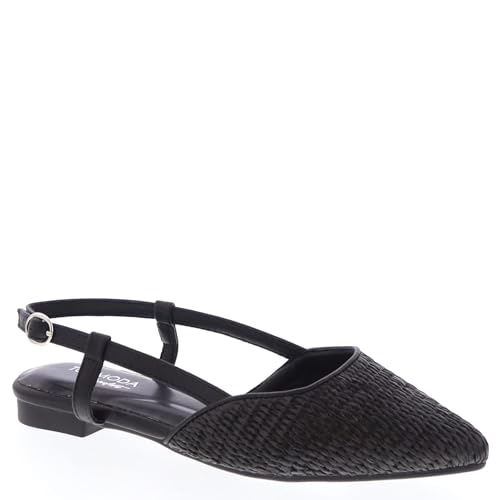 TOP Moda Garner-56 Slingback Flats — Black