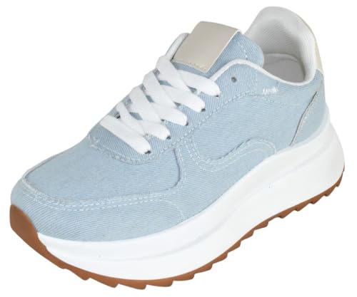 TOP Moda Inu-1 Sneakers — Denim Blue