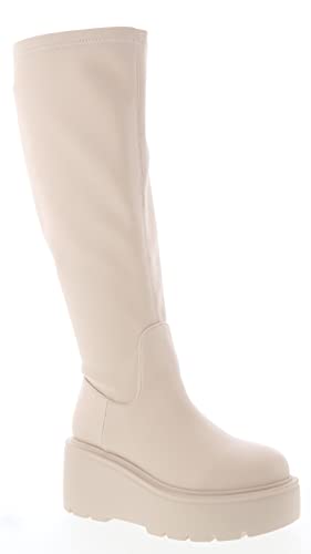 TOP Moda Jazz-8 Boots — Ivory PU