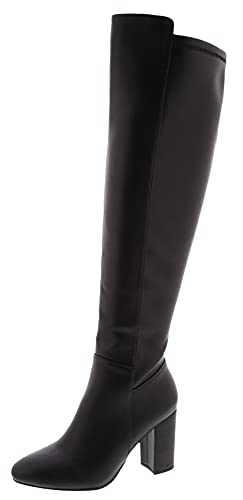 TOP Moda Knee High Boots — Black