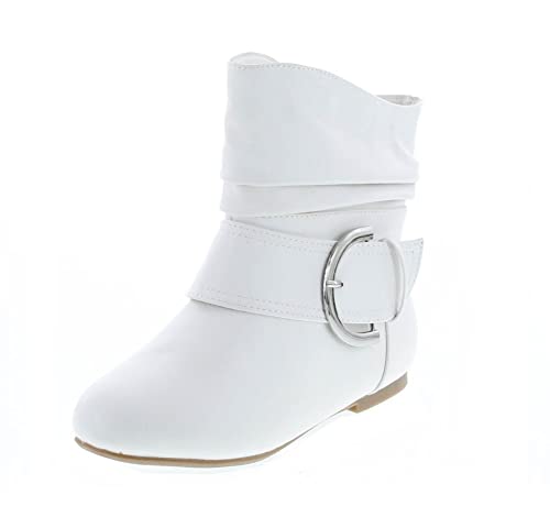 TOP Moda Mid Calf Boots — White