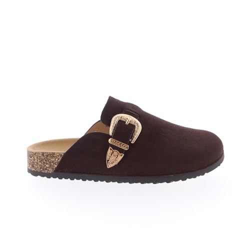 TOP Moda Mules & Clogs — Brown Suede