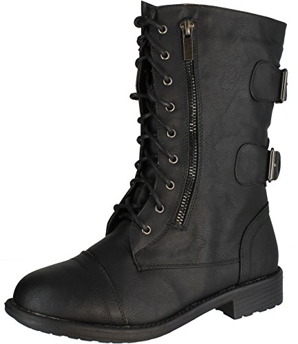 TOP Moda Pack-72 Boots — Black
