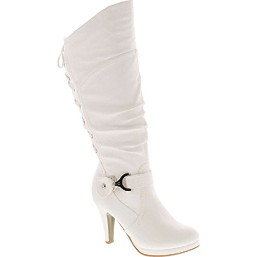 TOP Moda Page-65 Boots — White