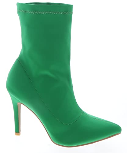 TOP Moda Palin-2 Boots — Green