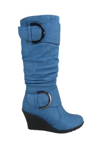 TOP Moda Pure-65 Boots — Denim Blue